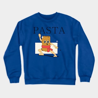 Hand drawn Pasta Fun Crewneck Sweatshirt